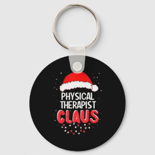 Physical Therast Santa Claus Christmas Matching Co Key Ring