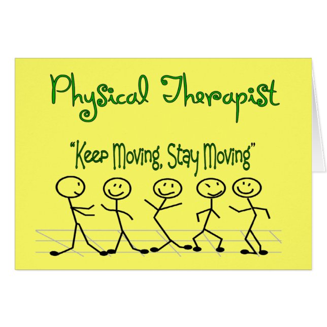 physicall Therapist Stick People (Front Horizontal)