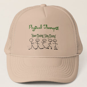 physicall Therapist Stick People Trucker Hat