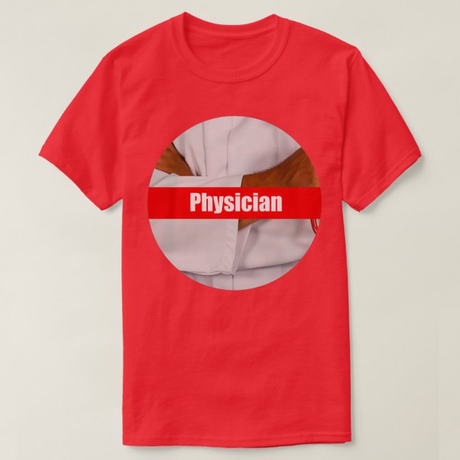 Physician 50 T-Shirt (Design Front)