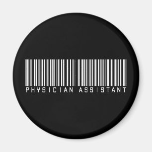 Physician Assistant Bar Code Magnet