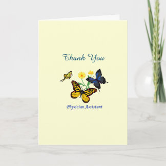 Physician Assistant BTFL Thank You Card