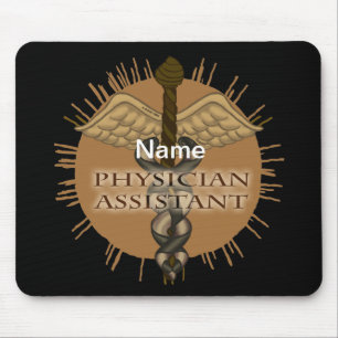 Physician Assistant Caduceus mouse pad