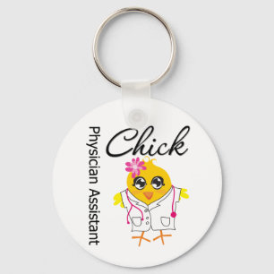Physician Assistant Chick Key Ring