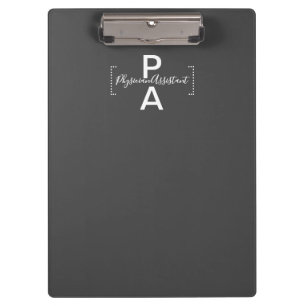 Physician Assistant Clipboard