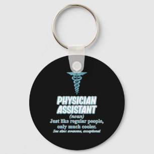 Physician Assistant Definition PA Medical Students Key Ring