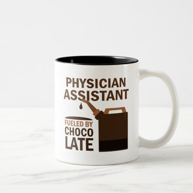 Physician Assistant (Funny) Chocolate Two-Tone Coffee Mug (Right)