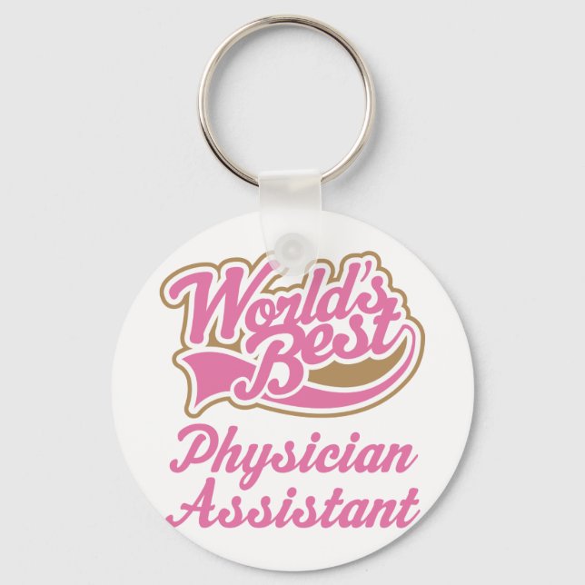 Physician Assistant Gift Key Ring (Front)