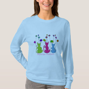 Physician Assistant Gifts Whimsical Cats Design T-Shirt