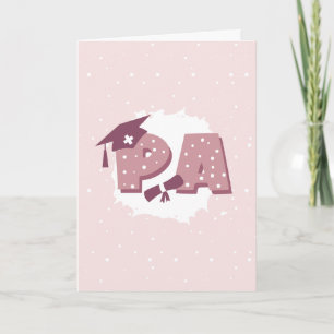 Physician Assistant Graduation Card
