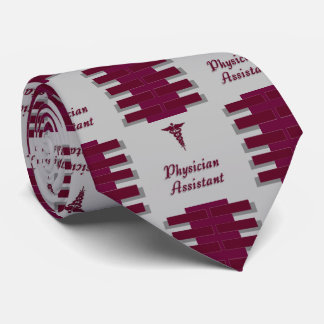 Physician Assistant Grey Neck Tie