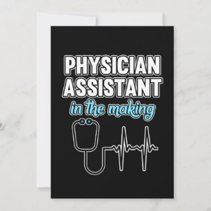 Physician Assistant In Making PA Medical Students Thank You Card