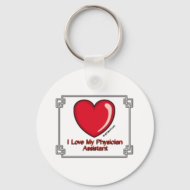 Physician Assistant Key Ring (Front)