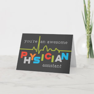 Physician Assistant PA Week Awesome Card