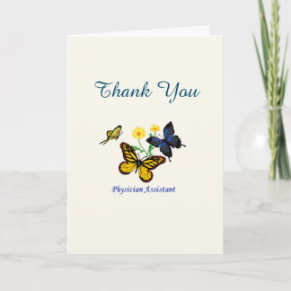 Physician Assistant Thank You Card