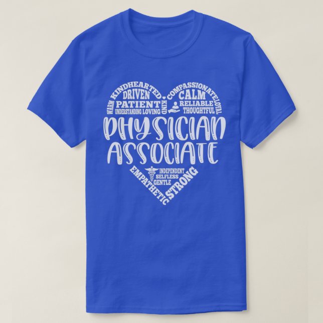 Physician associate pa subway art 1 T-Shirt (Design Front)