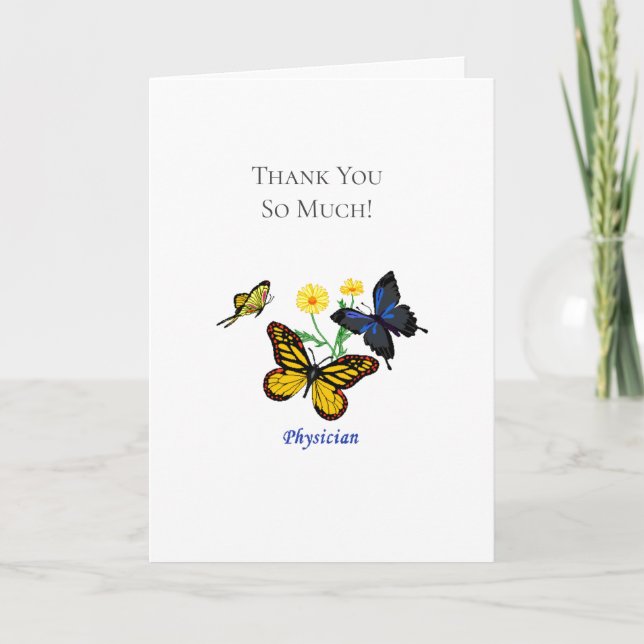 Physician BTFL Thank You Card (Front)