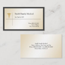 Physician Business Card