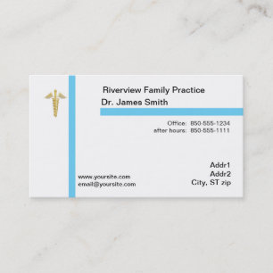 Physician Business Card