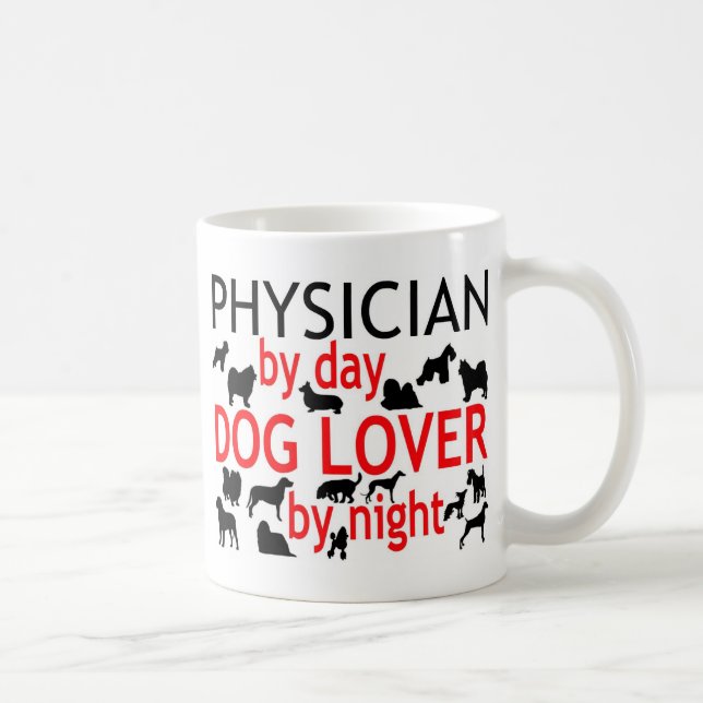 Physician Dog Lover Coffee Mug (Right)