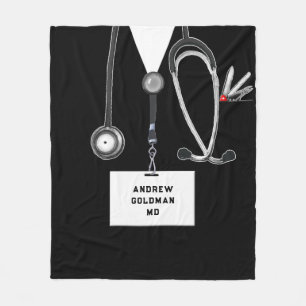 Physician Gift Ideas Fleece Blanket