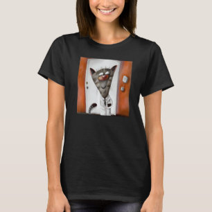 Physician kitten witty cat doctor T-Shirt