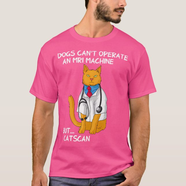 Physician Medicine Doc - Medical Cat Doctor T-Shirt (Front)