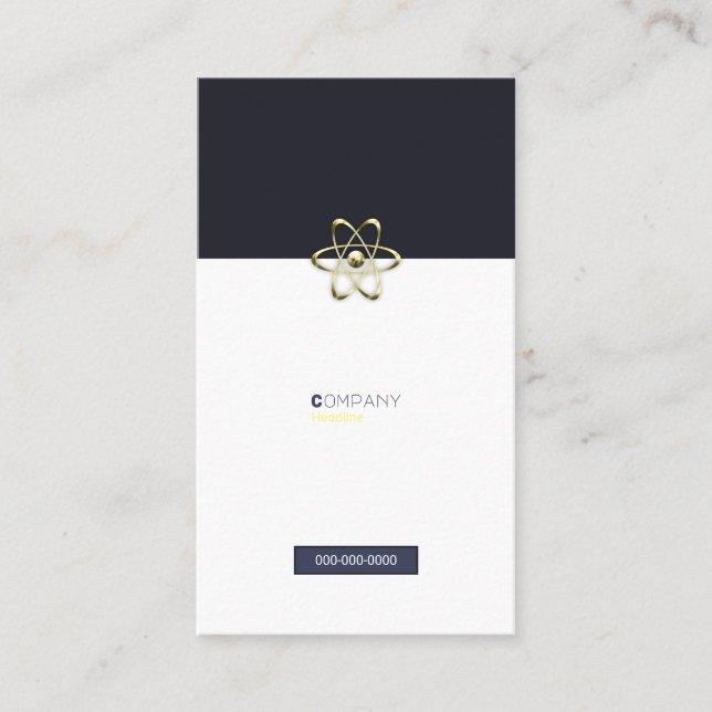 Physicist Business Card (Front)