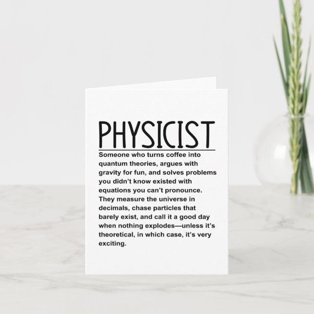 Physicist Card (Front)