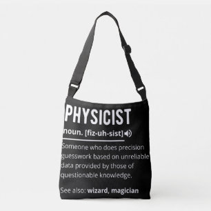 physicist crossbody bag