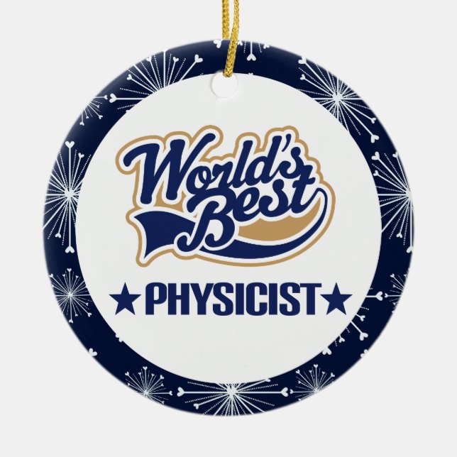 Physicist Gift Ornament (Front)