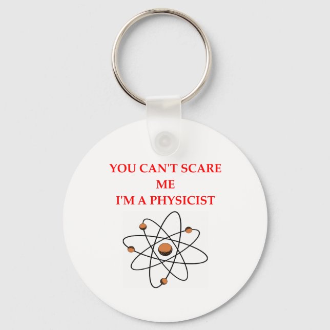 PHYSICIST.png Key Ring (Front)