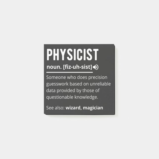 physicist post-it notes (Front)