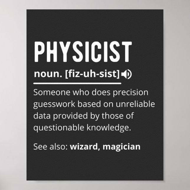 physicist poster (Front)