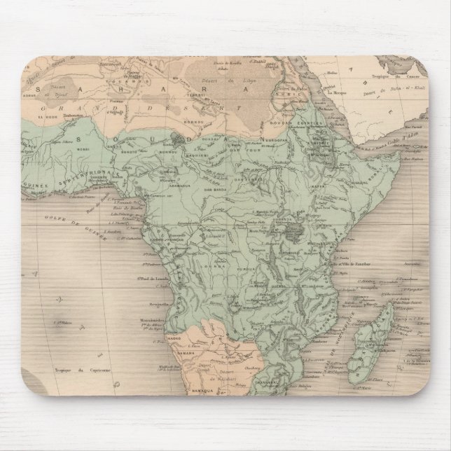 Physics Africa Mouse Mat (Front)