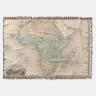 Physics Africa Throw Blanket