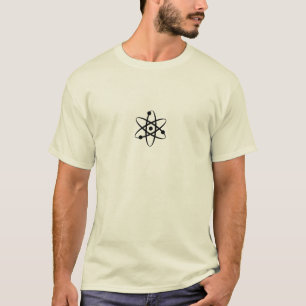 Physics Atom T-shirt on Light background