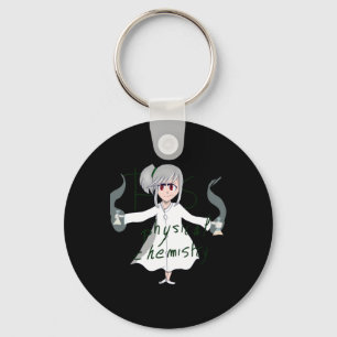 Physics Chemistry Sticker Key Ring