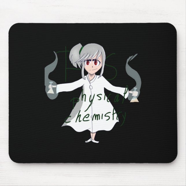 Physics Chemistry Sticker  Mouse Mat (Front)