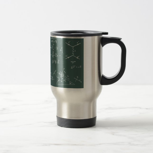 Physics diagrams and formulas travel mug (Right)
