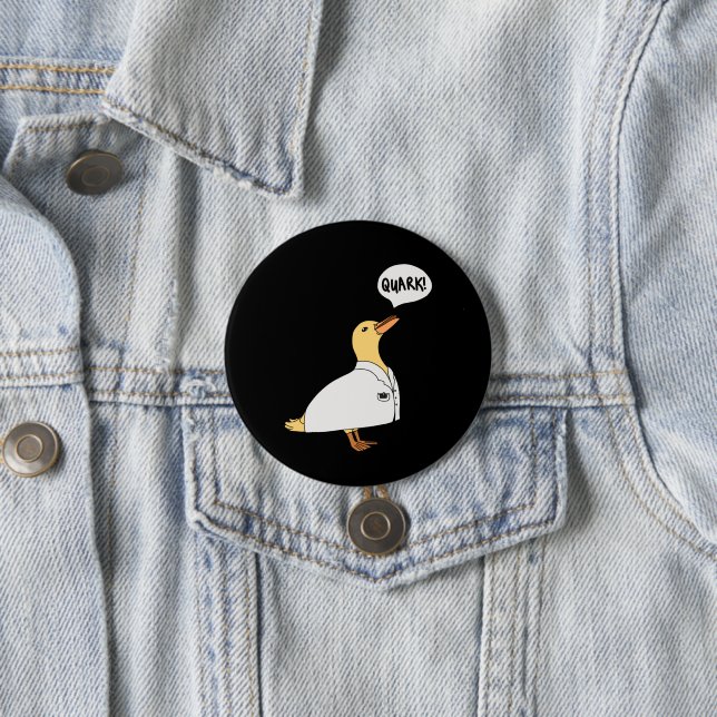 Physics Duck 7.5 Cm Round Badge (In Situ)