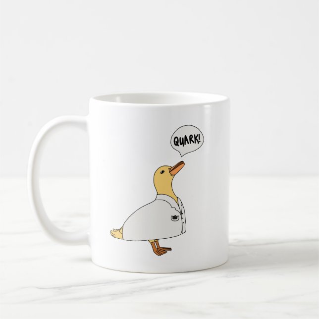 Physics Duck Coffee Mug (Left)