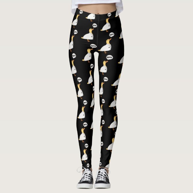 Physics Duck Leggings (Front)