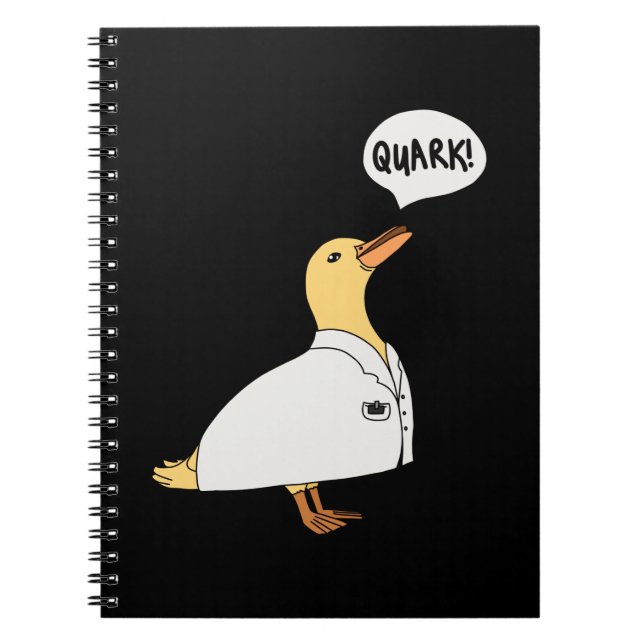 Physics Duck Notebook (Front)