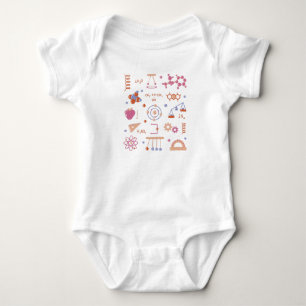 Physics elements baby bodysuit