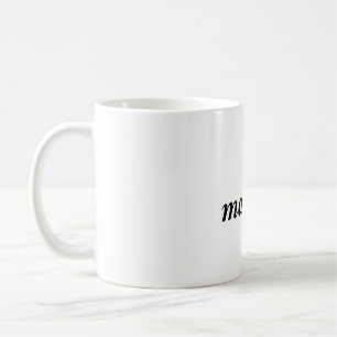Physics Equation Coffee Mug Newton's Second Law