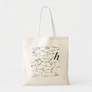 Physics equations and formulas tote bag