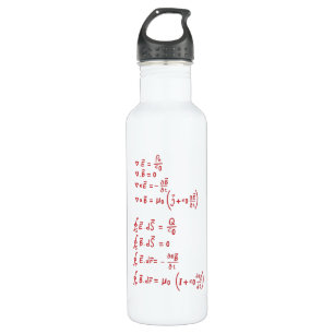 Physics Formula 710 Ml Water Bottle