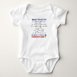 Physics formula Joke Baby Bodysuit