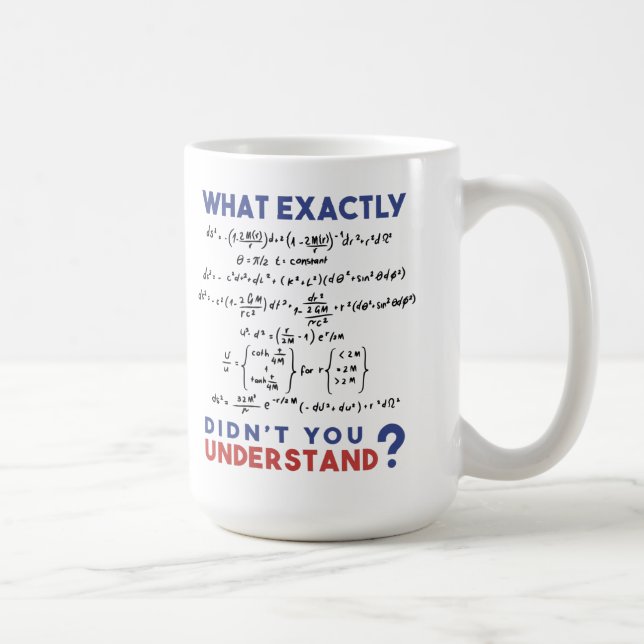 Physics formula Joke Coffee Mug (Right)